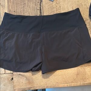 lululemon athletica Women's Black Athletic Shorts